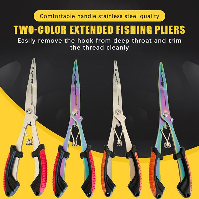Fishing Line Cutter - 스테인리스 스틸 소재의 긴 손잡이 낚싯대