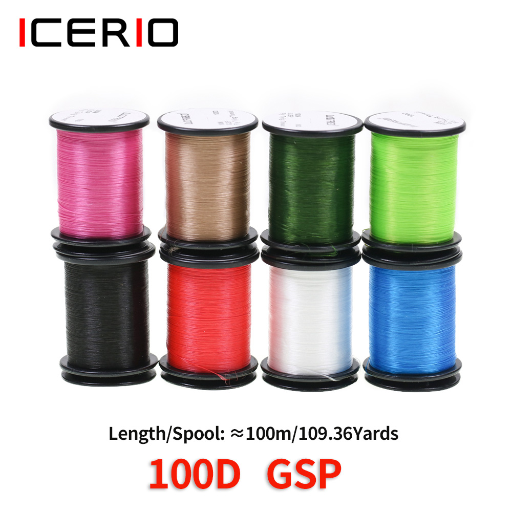 ICERIO 2PCS 100D GSP 플라이 타잉 스레 - Ice Fishing Line 리뷰 및 가격